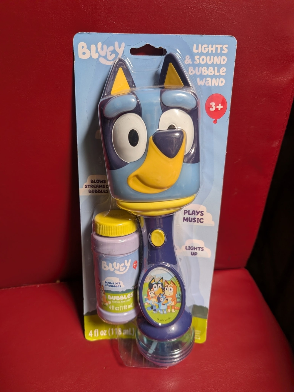 Lights & Sound Bubble Wand - Bluey